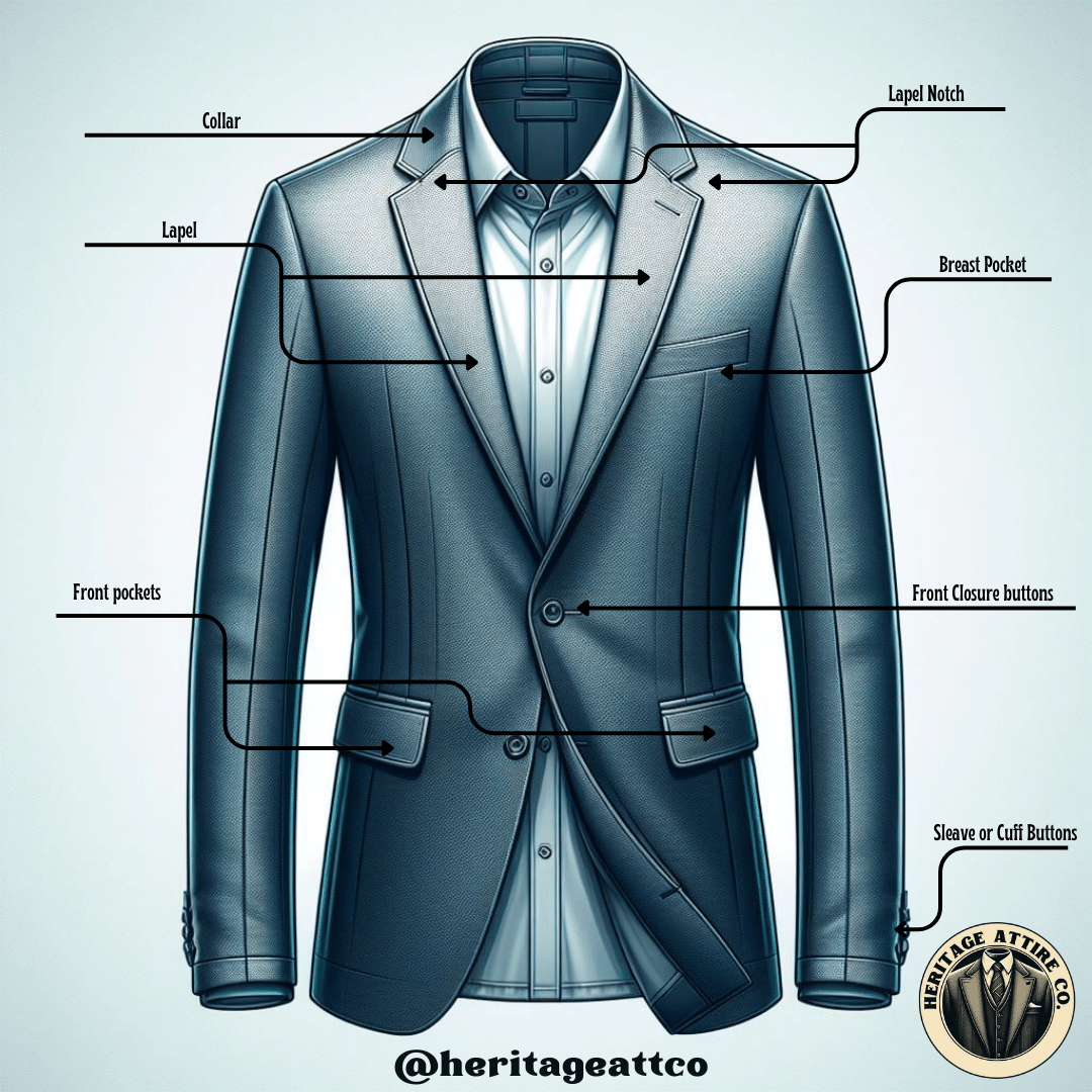 Behind the Components of Blazers, Suits, and Sport Coats – Heritage ...