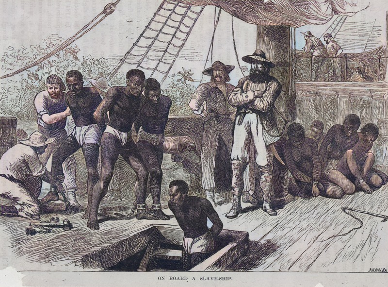 File:On Board a Slave-Ship, engraving by Swain c. 1835 Colorized.jpg