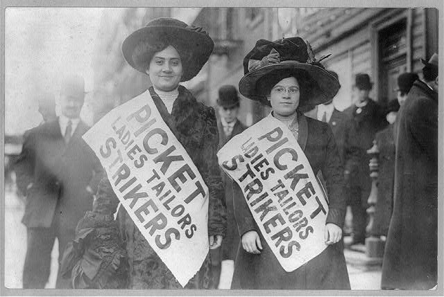 Women on the pickets